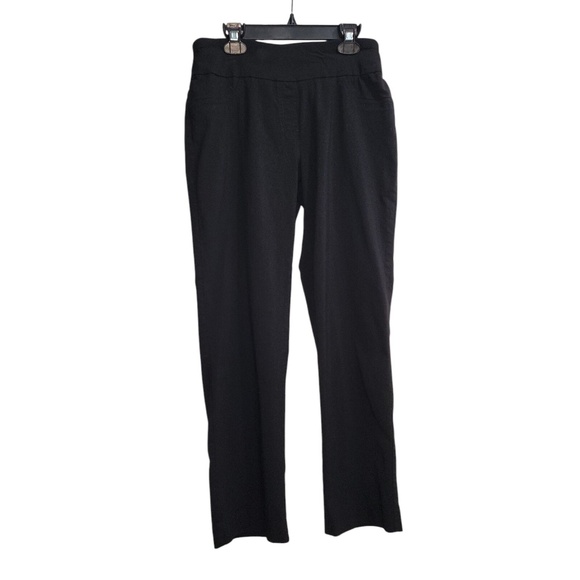 Ruby Rd. Petite‎ Pull-On Pants Stretch Comfort Career Black 6P - Picture 1 of 6